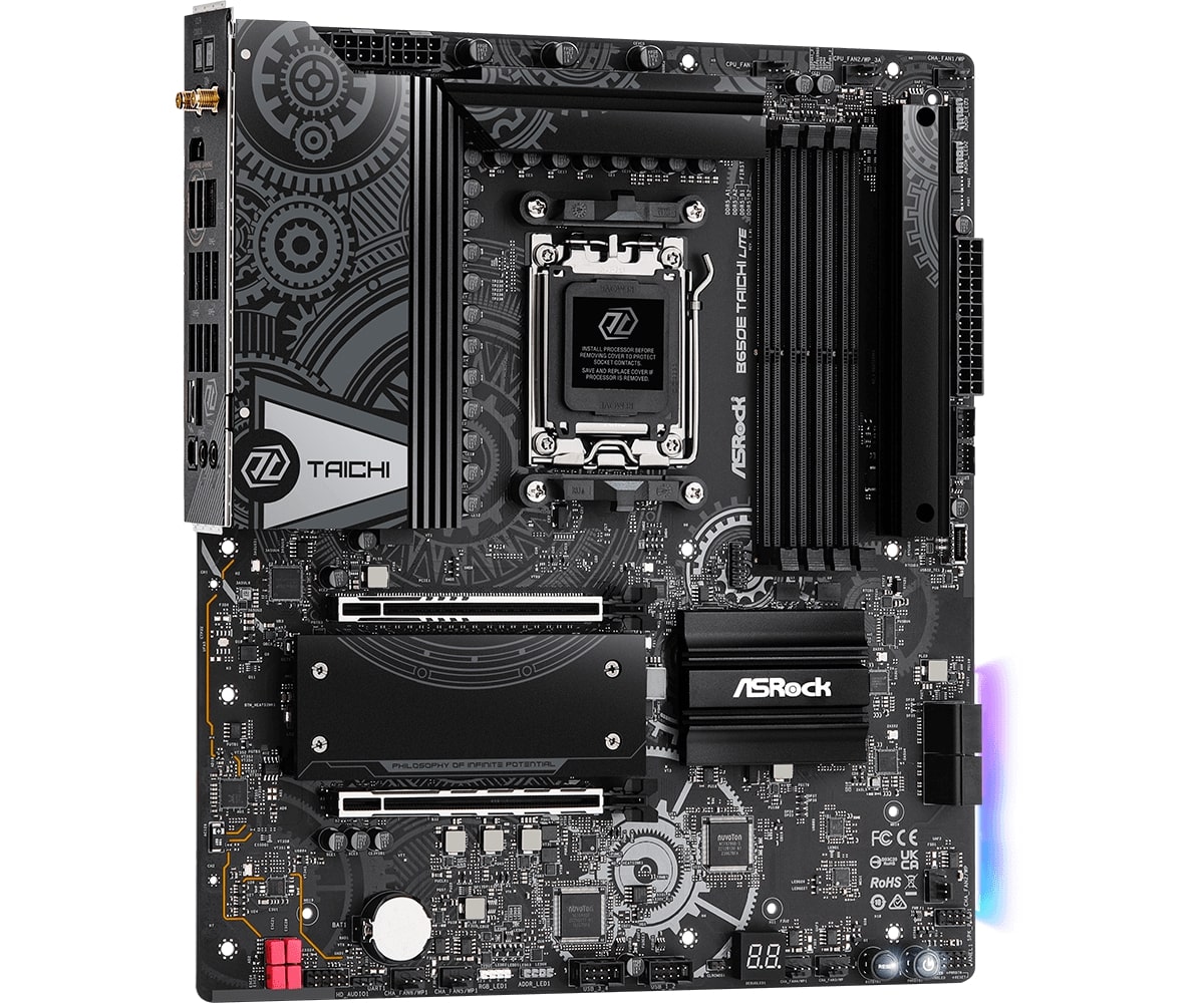 Материнська плата ASRock B650E Taichi Lite Socket AM5